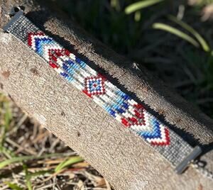 45. Handmade Loom Beaded Bracelet